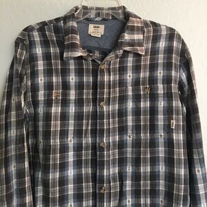 VANS Plaid Button/collared Long Sleeve Shirt